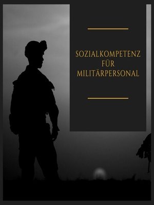 cover image of Sozialkompetenz für Militärpersonal